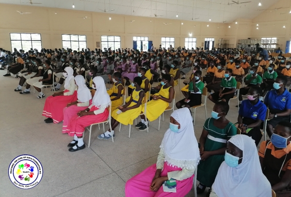 Menstrual Hygiene Talk @ Obuasi Sec. Tech.