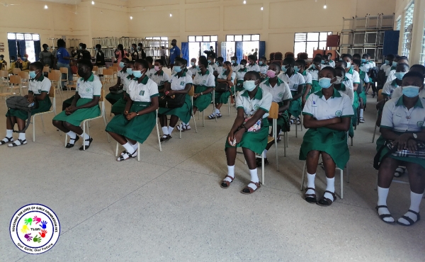 Menstrual Hygiene Talk @ Obuasi Sec. Tech.