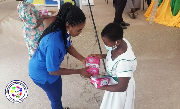 Menstrual Hygiene Talk @ Obuasi Sec. Tech.