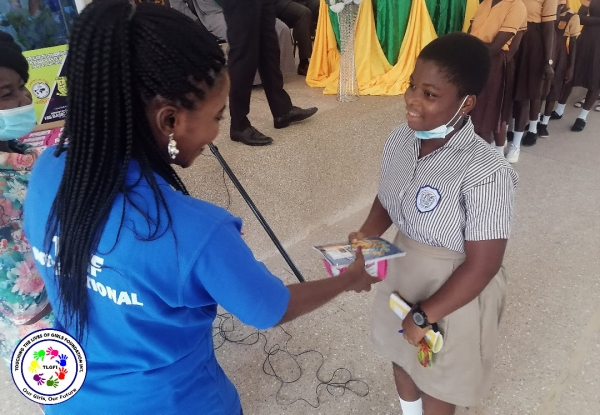 Menstrual Hygiene Talk @ Obuasi Sec. Tech.