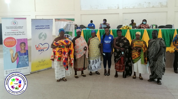 Menstrual Hygiene Talk @ Ola SHS, Ho